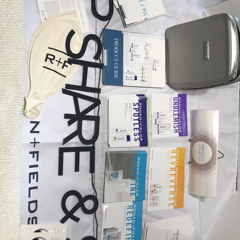 Rodan and Fields product information w/samples